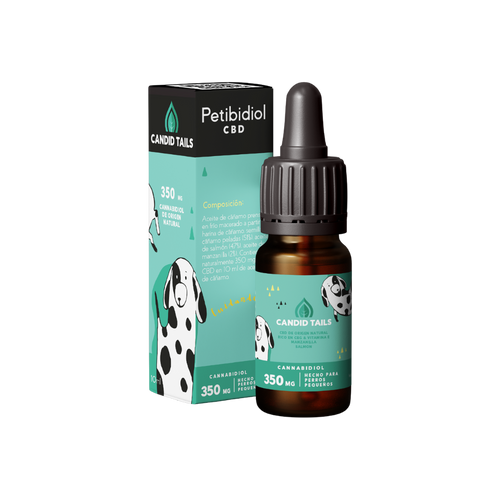 Aceite de cáñamo con CBD natural para perros