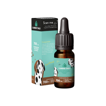Hemp Oil With 700mg Naturally Occuring CBD For Medium Sized Dogs
